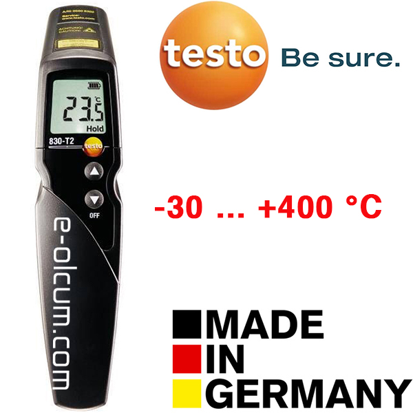 Testo 830-T2 Çift Lazerli Infrared Termometre