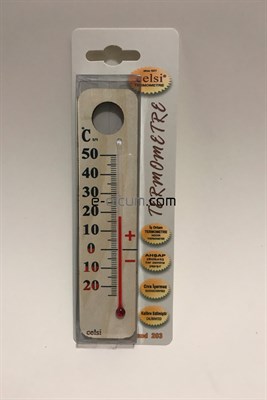 Celsi 203 Ahşap Oda Termometresi