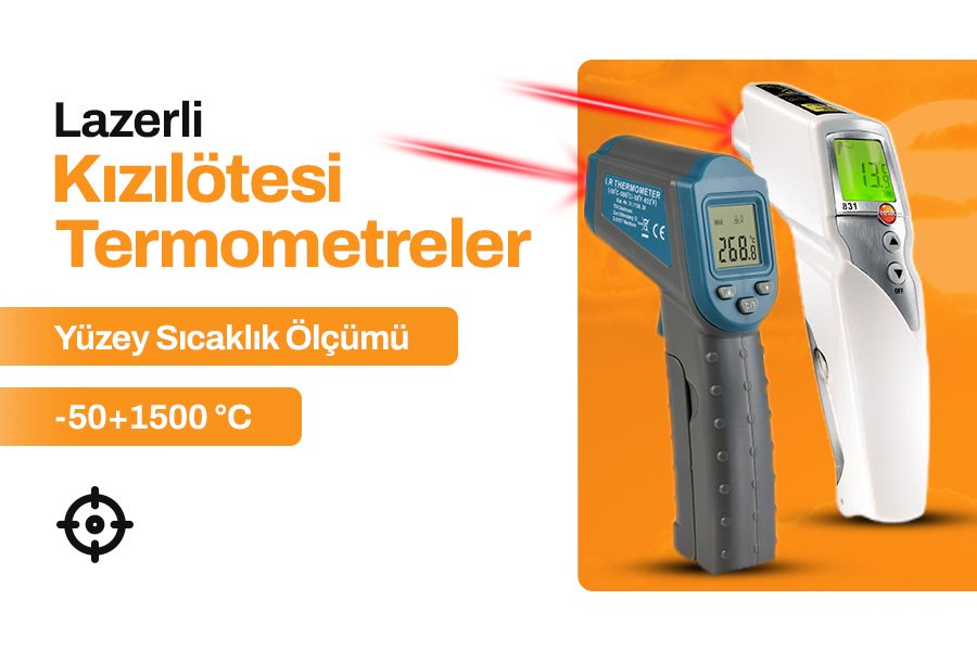 Lazerli Kızılötesi Termometre