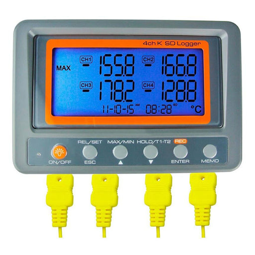 AZ Instrument 88598 4 Kanallı Sıcaklık Kayıt Cihazı