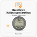 Barometre kalibrasyon sertifikası