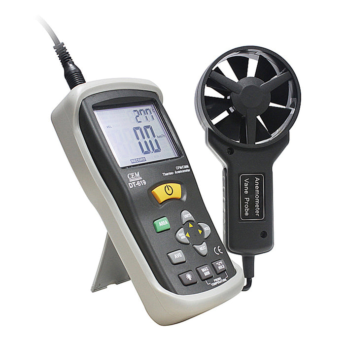 CEM DT-619 masa desteği ve pervane probu