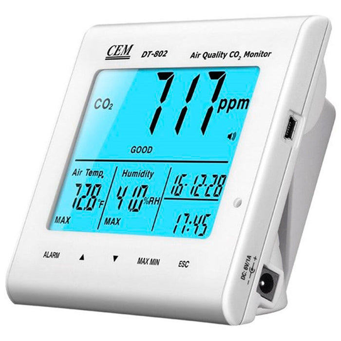 CEM DT-802 Karbondioksit Ölçüm Cihazı