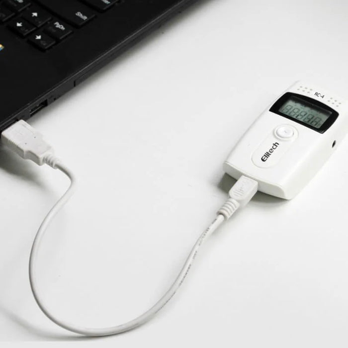Elitech RC-4HC Datalogger Usb Bağlantı