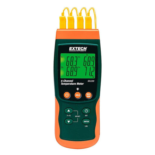Extech SDL200 4 Kanallı Sıcaklık Datalogger