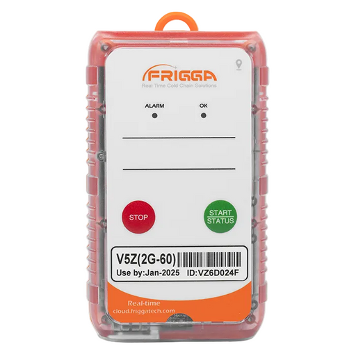 Frigga V5Z Gerçek Zamanlı Sıcaklık ve Konum Takip Cihazı