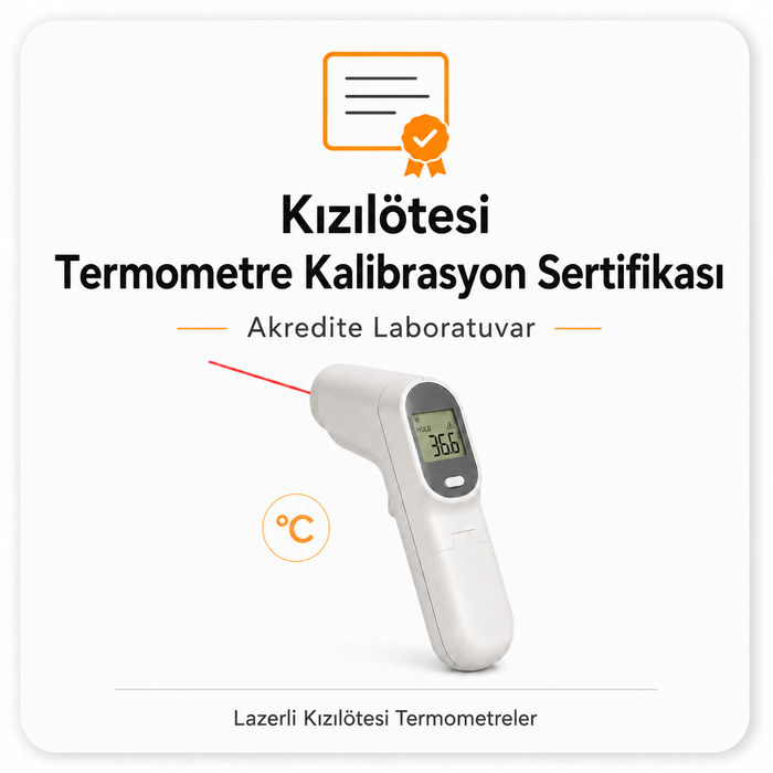 Kızılötesi termometre kalibrasyon sertifikası