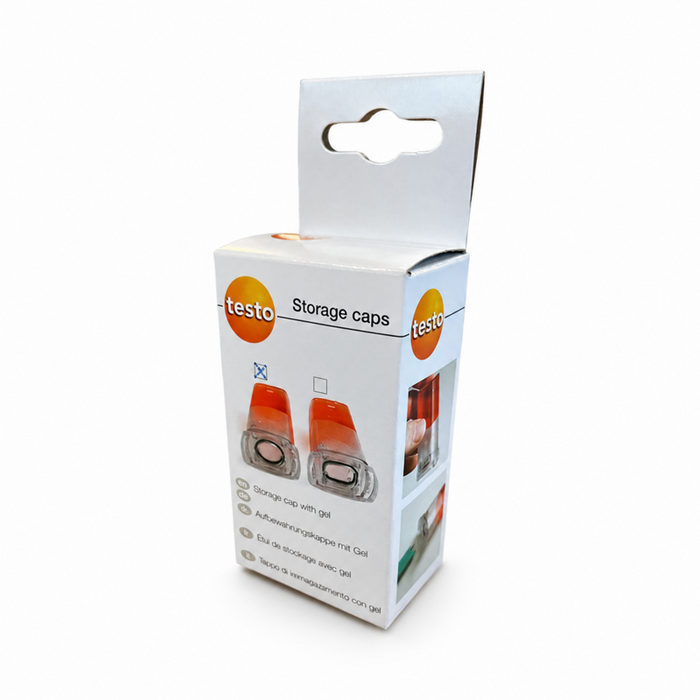 Testo 0554 2051 KCl jelli koruma başlığının ambalajı