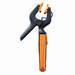 Testo 115i kıskaçlı termometrenin açık kıskaç görünümü