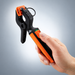 Testo 115i kıskaçlı termometrenin elde kullanım görünümü