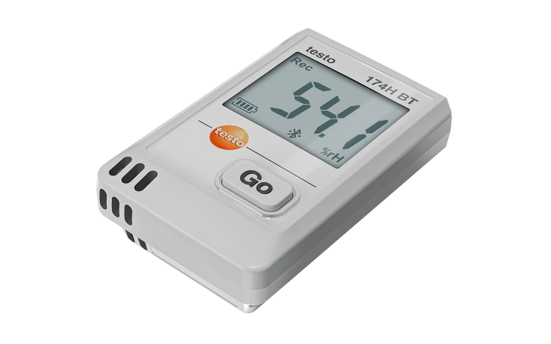 Testo 174 H BT açılı görünüm