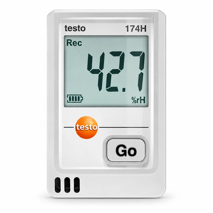 Testo 174 H USB-C Mini Sıcaklık ve Nem Kayıt Cihazı (Datalogger)