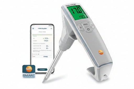 Testo 270 BT Bluetooth’lu Kızartma Yağı Test Cihazı