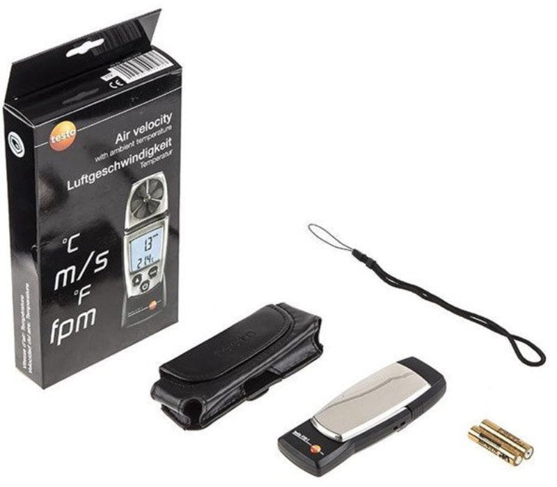Testo 410-1 Anemometre Kutu İçerik