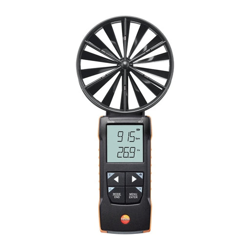 Testo 417 akıllı hava hızı ve debi ölçer