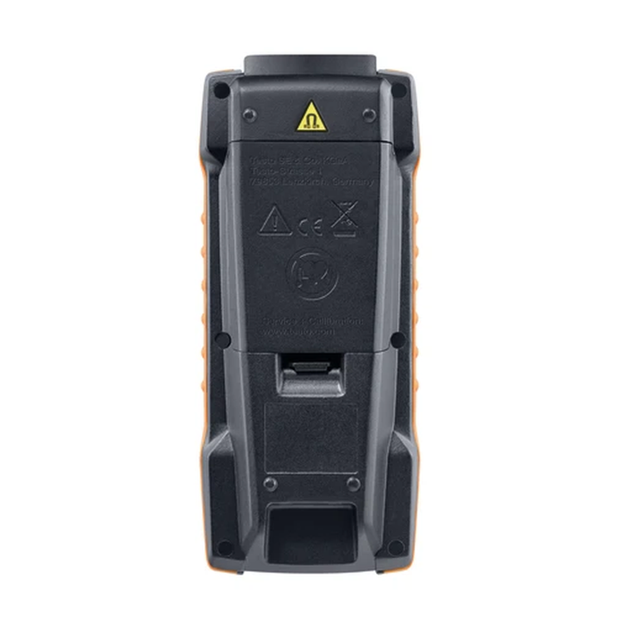 Testo 440 Bluetooth’lu pervaneli anemometre setinin ana cihaz arka gövdesi