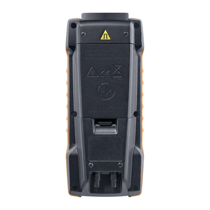Testo 440 dP Fark Basınç ve Hava Hızı Ölçüm Cihazı arka gövde