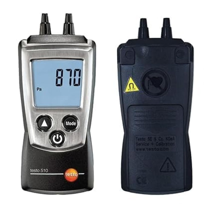 Testo 510 fark basınç ölçerin mıknatıslı gövdesi
