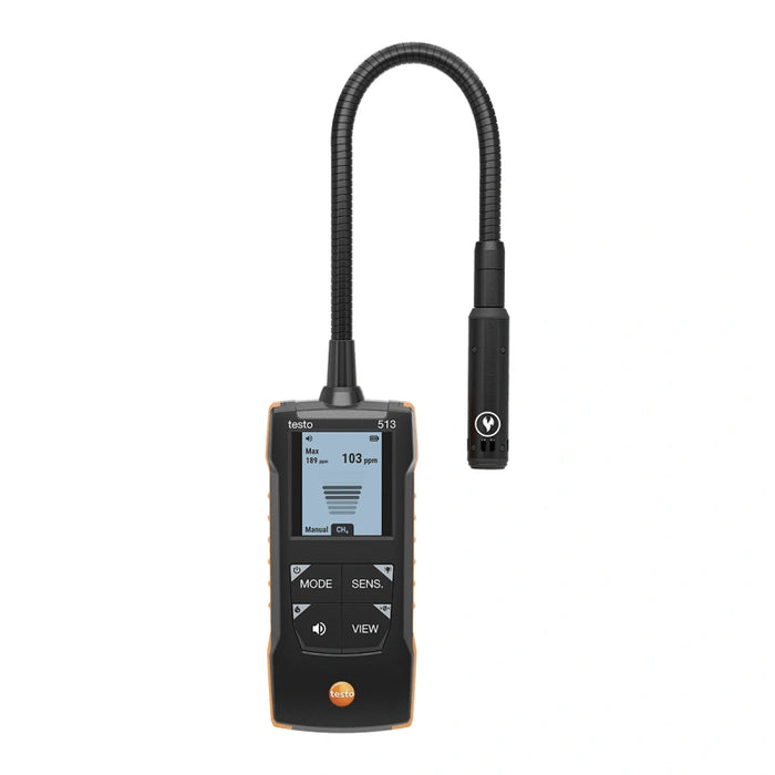 Testo 513 Yanıcı Gaz Kaçak Dedektörü