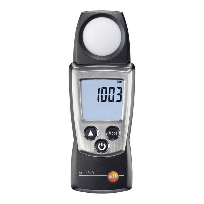 Testo 540 ışık ölçer lüksmetre ön görünüm