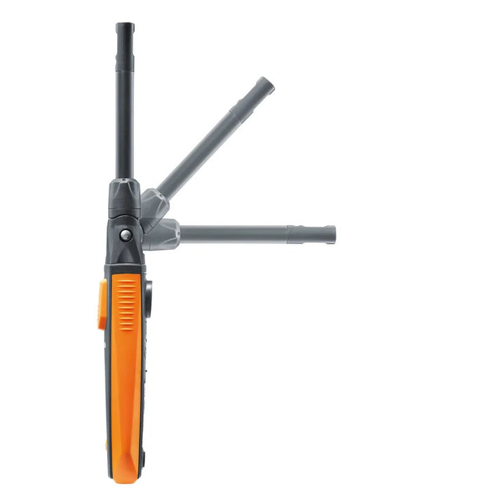 Testo 605i termohigrometre bükülebilir prob başının farklı konumları