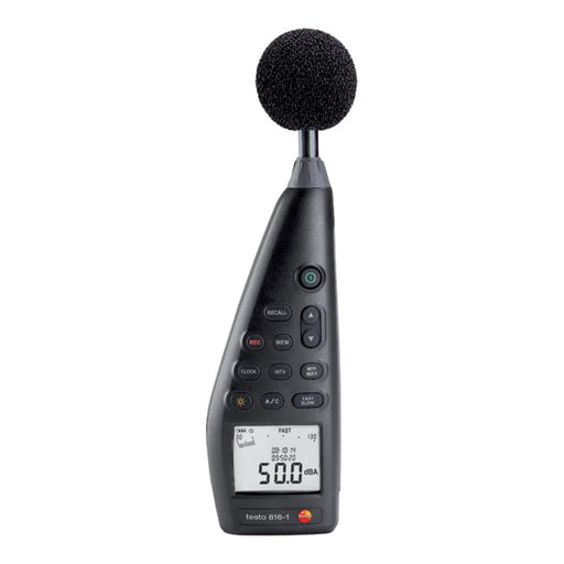 Testo 816-1 gürültü ölçüm ve kayıt cihazı