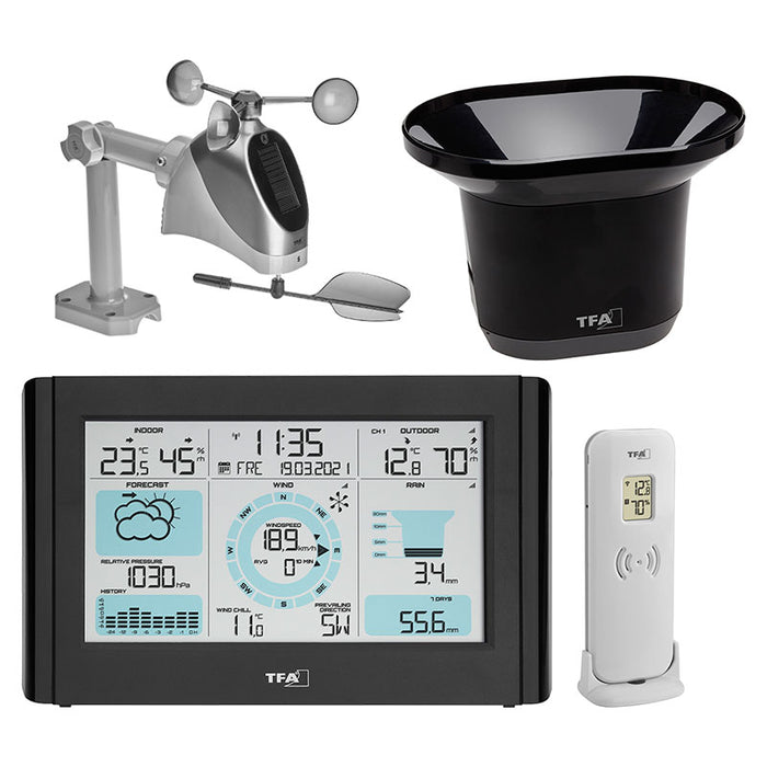 TFA 35.1161.01 "Weather Pro" Kablosuz Hava İstasyonu